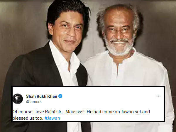 Shah Rukh Khan reveals unknown facts about Rajnikanth as he shares he will watch Jailer