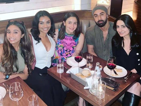 Ranbir Kapoor and Alia Bhatt pose with fans as they enjoy date night in New York