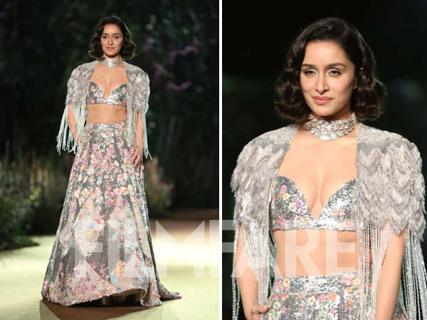 Shraddha Kapoor steals the show in a dazzling lehenga at India Couture Week. Pics: