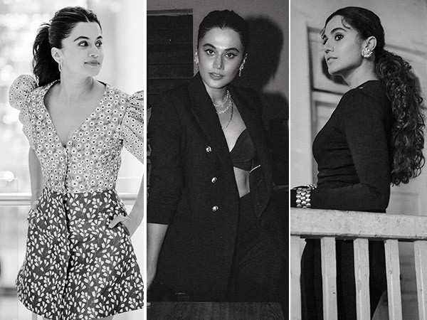 Birthday Special: 8 Times Taapsee Pannu redefined glam in black and white portraits