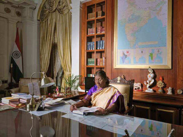 The Honourable President of India Droupadi Murmu