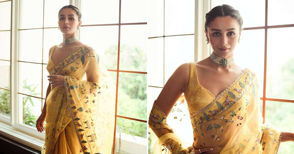 Alia Bhatt’s latest wedding season look is a burst of sunshine. See pics