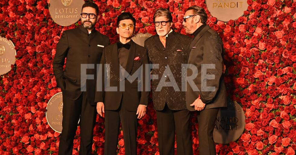 Watch: Amitabh Bachchan And Abhishek Bachchan Hug Jackie Shroff In ...