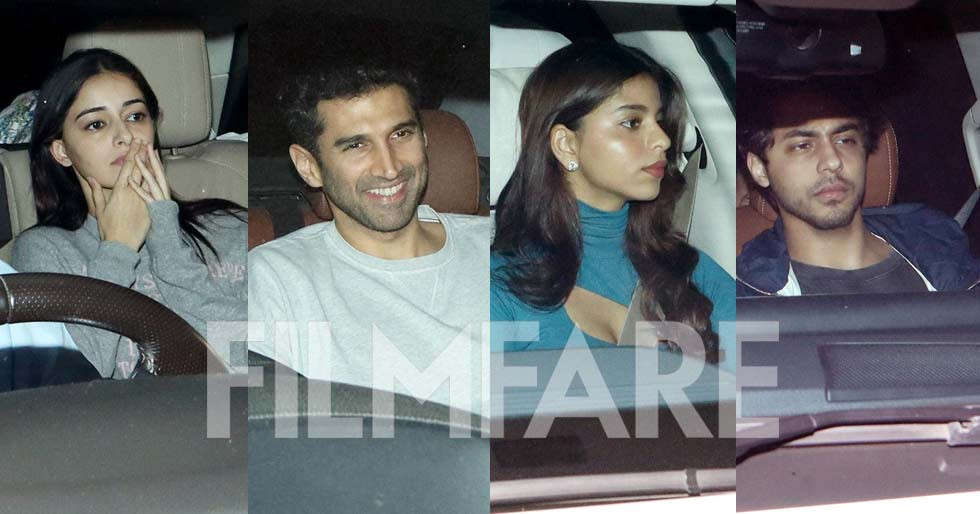 Suhana Khan, Aryan Khan and other stars clicked at a special screening ...