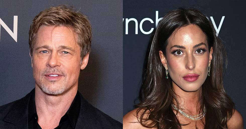 Brad Pitt celebrates his 60th birthday with his girlfriend Ines de ...