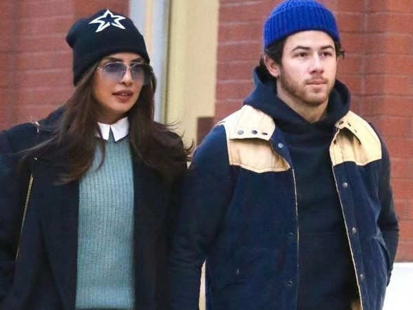 Priyanka Chopra Jonas and Nick Jonas step out in style on their wedding anniversary