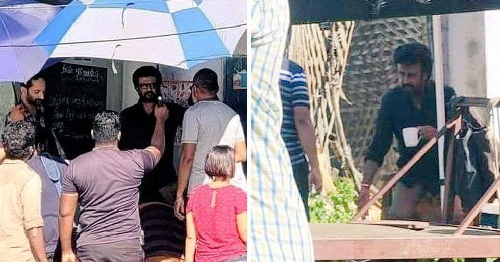 Rajinikanth and Fahadh Faasil’s leaked pic from the sets of Vettaiyan goes viral