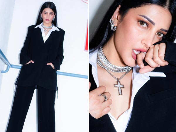 Shruti Haasan makes for the perfect boss babe in an all-new chic look