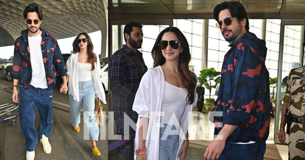 Sidharth Malhotra and Kiara Advani turn up in style at the airport. See ...