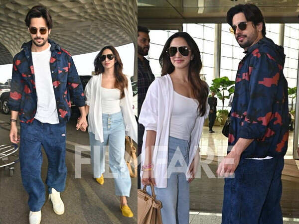 Sidharth Malhotra and Kiara Advani turn up in style at the airport. See ...