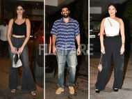 Ananya Panday, Aditya Roy Kapur and Bhumi Pednekar turn up in style at Jackky Bhagnani's party