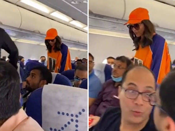 Deepika Padukone travels in economy class and the video goes viral in no time