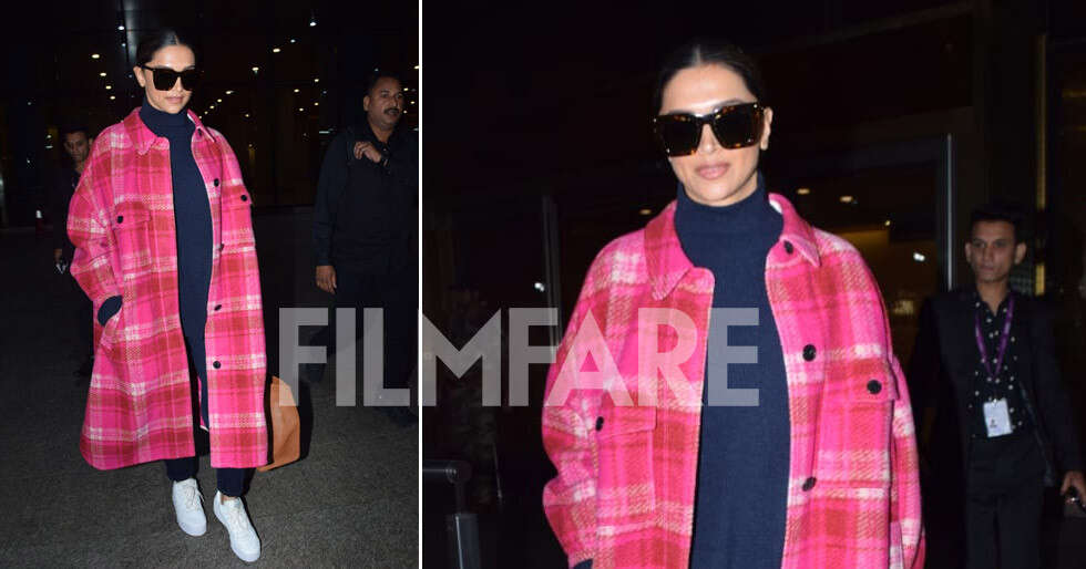 Deepika Padukone nails winter fashion as she gets clicked at the ...