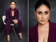 Kareena Kapoor Khan makes a powerful statement in a plum pantsuit and we are in awe. Pics: