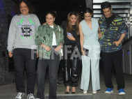 Kareena Kapoor Khan, Malaika Arora, Amrita Arora and Manish Malhotra gets clicked in the city