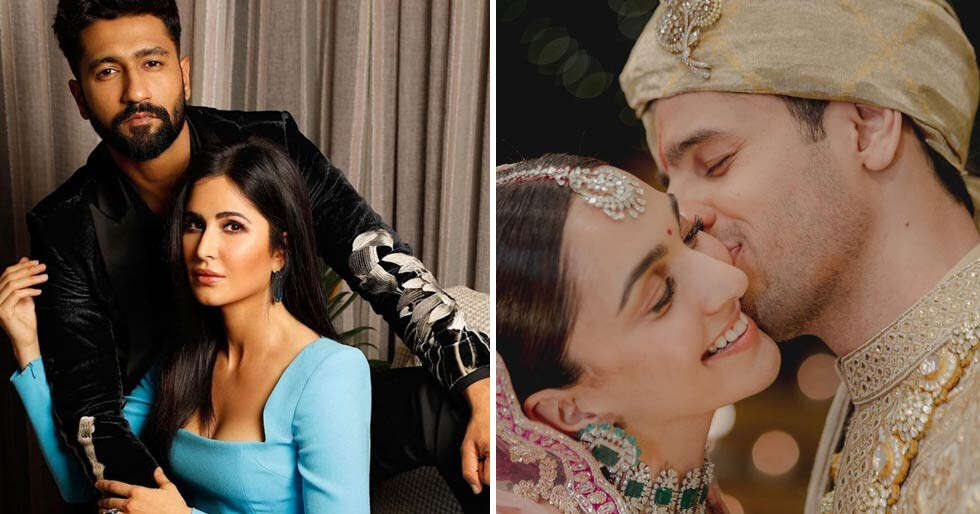 Kiara Advani, Sidharth Malhotra get hitched. Katrina Kaif-Vicky Kaushal ...