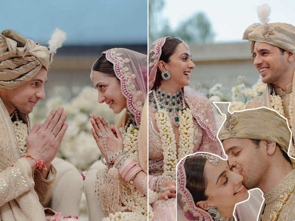 Official wedding pictures of the newlyweds Sidharth Malhotra and Kiara  Advani are here: See pics | Filmfare.com