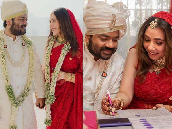 Maanvi Gagroo gets married to Kumar Varun; shares wedding pics