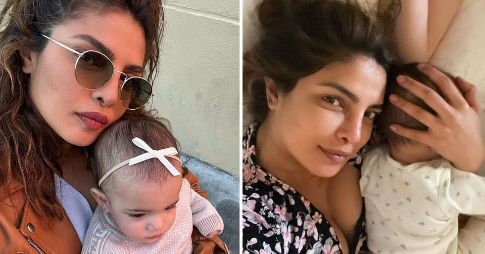 Priyanka Chopra Jonas shares cute morning selfies with daughter Malti Marie Chopra Jonas