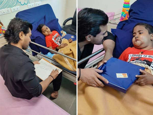 Hueco Motel ángel Ram Charan fulfils the wishes of a nine-year-old cancer patient |  Filmfare.com