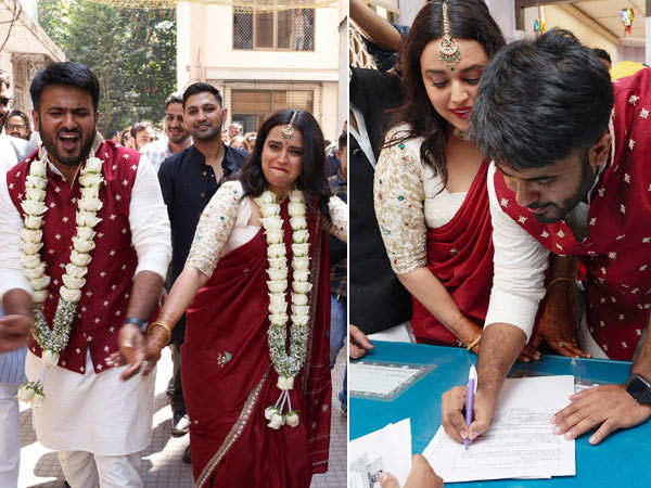 Swara Bhasker exchanges wedding vows with political activist Fahad Ahmad