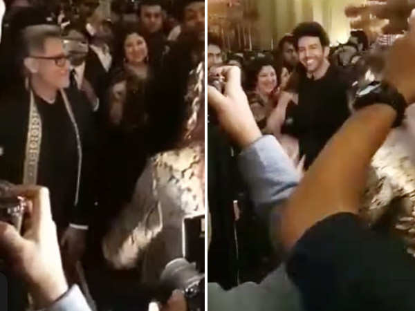 Kartik Aaryan and Aamir Khan shake a leg to Tune Maari Entriyaan at a wedding in Bhopal