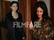Alia Bhatt and Katrina Kaif get clicked at Zoya Akhtar's home. It is about Jee Le Zaraa?