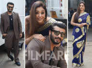 Tabu and Arjun Kapoor photographed during Kuttey promotions