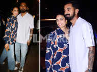 Newlyweds Athiya Shetty and KL Rahul step out together for dinner. See pics: