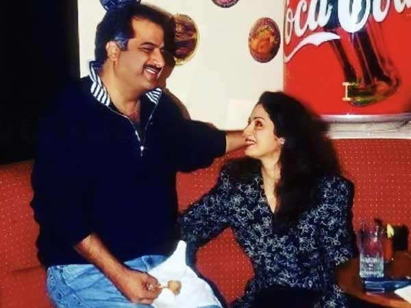 Boney Kapoor takes to social media with a throwback picture of Sridevi; see here
