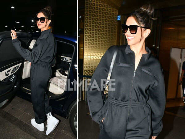 Deepika Padukone Once AGAIN Proves She Is 'Queen Of Airport Looks' As She  Fuses Tracksuit With LV Bag. PICS, Celebrity News