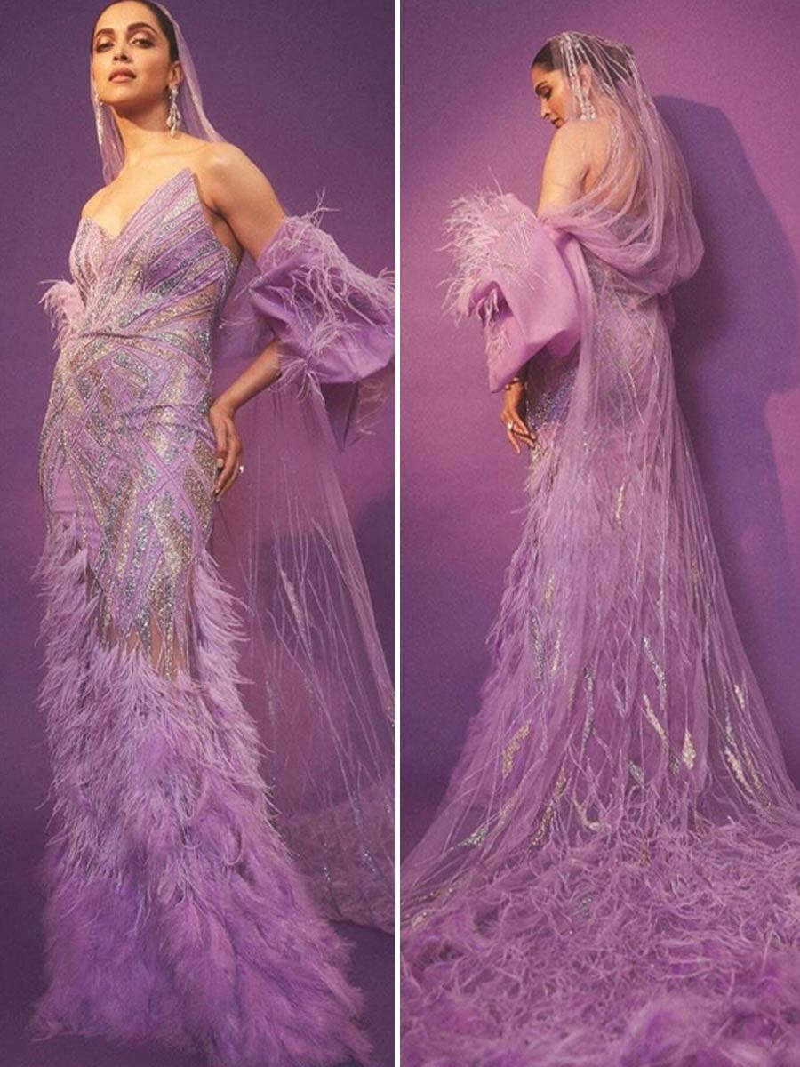 Deepika Padukone Experimental Fashion - Ultra Violet