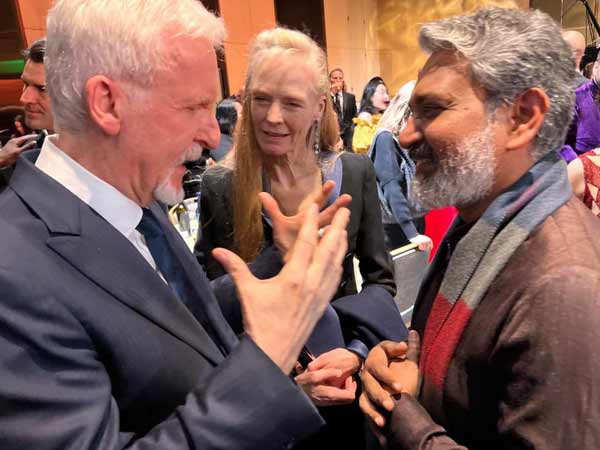 James Cameron watched RRR twice. Check out SS Rajamouli's interaction with the Avatar director