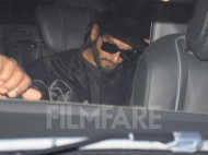 Ranveer Singh gets clicked writing in his car. See pics: