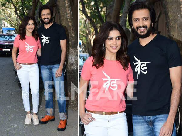 Genelia Dsouza And Ritesh Deshmukh Movie