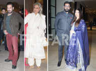 Aishwarya Rai-Abhishek Bachchan, Salman Khan and others get clicked at Subhash Ghai's birthday bash