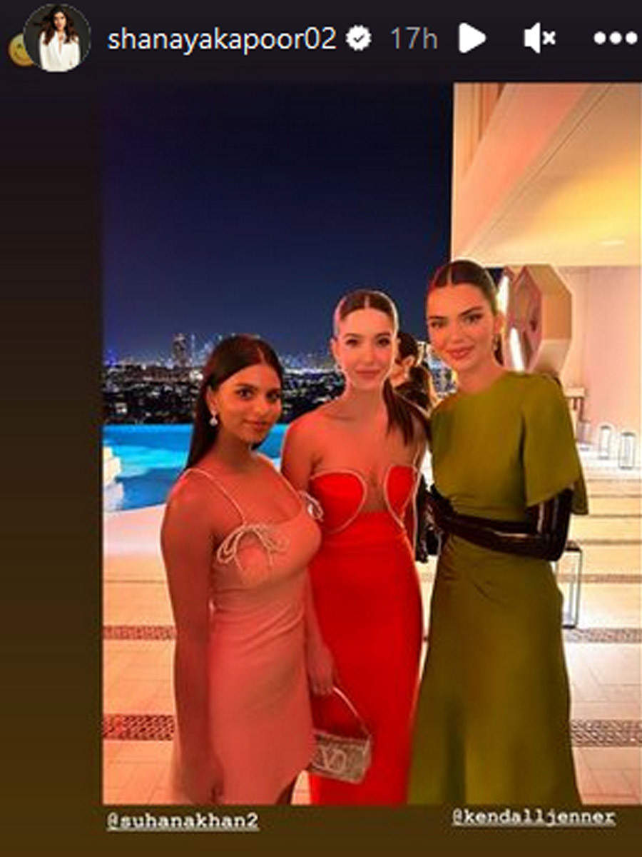 Suhana Khan, Shanaya Kapoor, Kendall Jenner partied in Dubai
