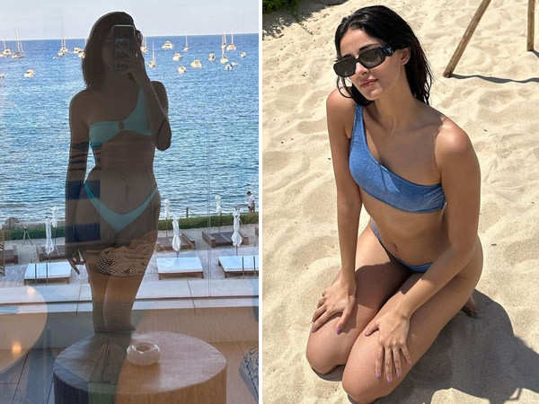 Ananya Panday stuns in a blue bikini in Ibiza. Check out the photo dump: