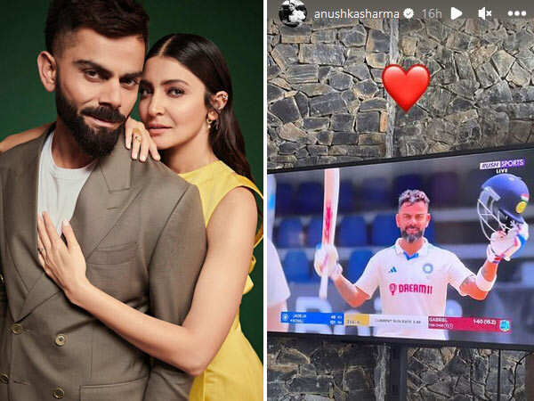 Anushka Sharma has the cutest reaction to husband Virat Kohli's