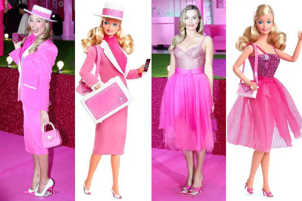 Margot Robbie’s promotional looks for Barbie