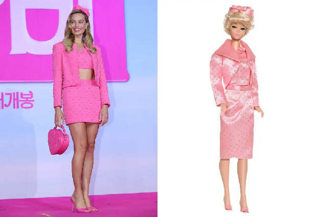 Where To Buy Margot Robbie's Barbie Vintage Pink Luggage