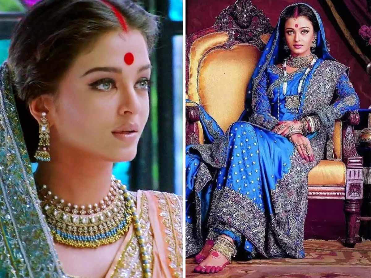 Bengali Fashion In Bollywood: Aishwarya Rai Bachchan as Paro (Devdas)