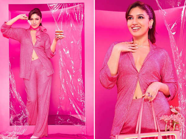 Bhumi Pednekar channels her inner Barbie in new pics