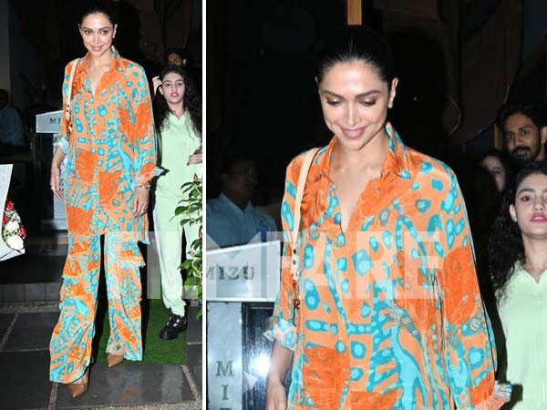 Deepika Padukone gets clicked enjoying dinner in the city | Filmfare.com