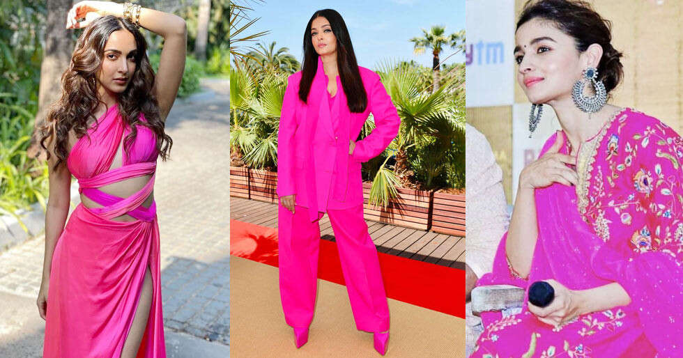 10 Instances Bollywood Divas Rocked the Hot Pink Color Trend