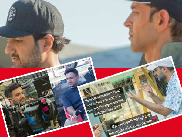 Hrithik Roshan sends a heartwarming birthday wishes to director Siddharth Anand