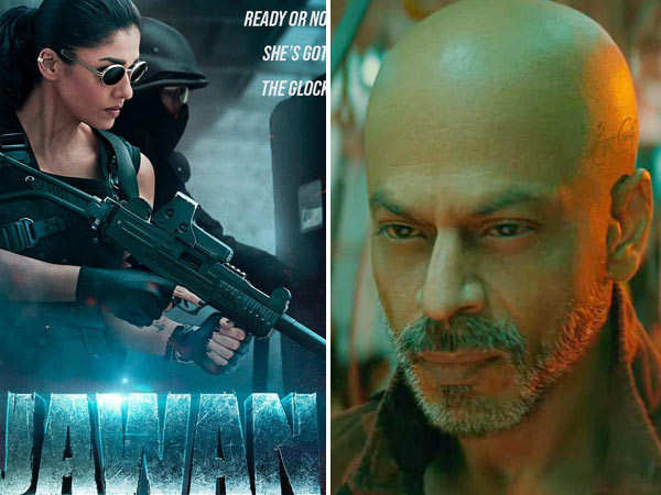 Shah Rukh Khan introduces Nayanthara as the "thunder" in the new Jawan  poster | Filmfare.com