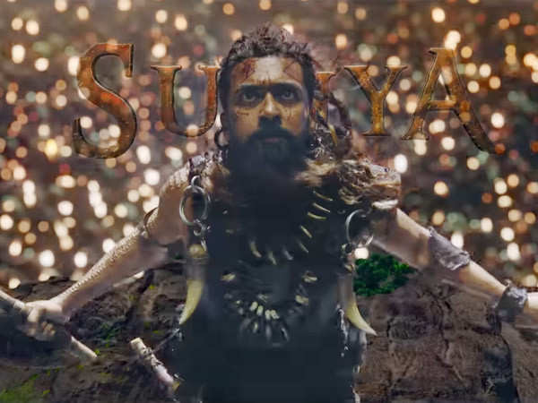 Kanguva teaser: Suriya’s intense warrior look from Siva’s film is out