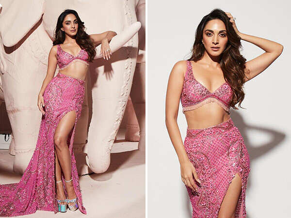 Kiara Advani did a bo*ld photoshoot by sliding her bralette down, watch the  video at your own risk. - informalnewz