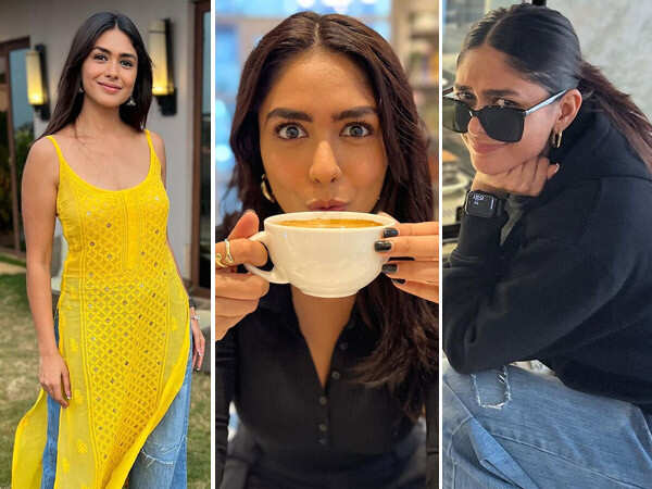 Mrunal Thakur reveals her vacation essentials. See pics: | Filmfare.com